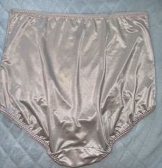 NEW Stretch Satin Girdle Panty Shaper 3X Vanity Fair Brief Panties sz 10