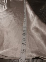 Express Satin Half Slip Beige Size L Regular Waist to Hem 30 in MPN 6701 skirt