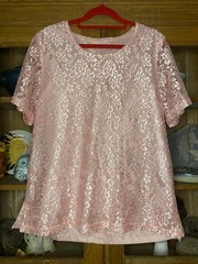 80s Pink Top Size 8-10