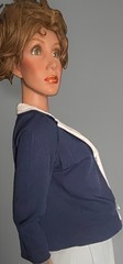 VTG 60-70’s Jo Jr Dallas Women’s Navy Blue Cropped Nautical Mod Jacket/Blazer M