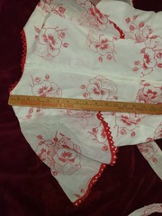 Authentic vintage 1950s party dress, full length, Small/Medium, Handmade