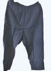 Vtg Avon Delta Burke Collection Crinkle Black Elastic Waist Cotton Pants 2X USA