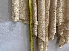 Vintage Beige Lace Dress Elena Collection Victorian Western