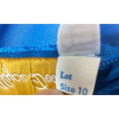 Vintage Alyce Designs Prom Dress Womens XS Blue Puff Sleeve Cocktail Retro Glam