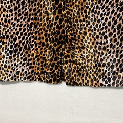 Vtg Patrick Christopher Lined Pencil Skirt Y2K Mob Wife Animal Print Sz 14P