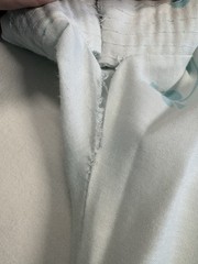 1970s Cottage Core Nightgown Robe Floral Light Blue Size Women’s Small Vintage
