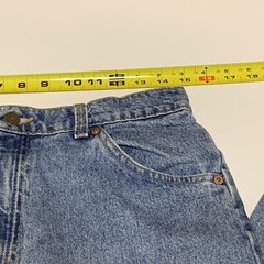 Vtg Women Levi 921 Tapered Fit Tapered Leg 14 Med 30×30.5 ORANGE TAB Made in USA