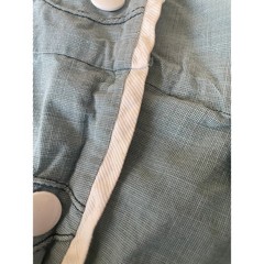 Vintage 60s Toni Todd Blue Shirt Waist Dress Blue Short Sleeve Midi Rhinestone