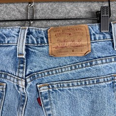 Vintage Levis 550 Jeans Womens 13M (31×28.5) Blue Made in USA Taper Relaxed