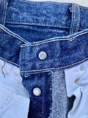 Vintage Levi’s Button Fly 501 Jeans Size 3 23 Inch Waist 30 Inch Inseam