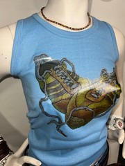 VTG 70s 80s Adidas Sneakers USA Fitness Run Punk NOS sexy ROCKSTAR women T-Shirt