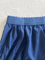 Vtg Lady Manhattan Sz 6 Silky Soft Glossy Nylon Granny Panties Sissy Domed NWOT
