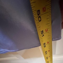 Vintage Powder Blue Vanity Fair Size 32 Long Nightgown Nylon Made In USA Read