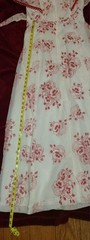Authentic vintage 1950s party dress, full length, Small/Medium, Handmade