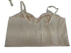 Vintage Crown-nette Longline Bra Size 48C
