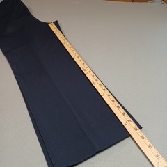 Devon Vintage Navy Blue Elastic Waist Straight Leg Pants Womens 14 Union Made