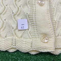 NWT Vintage Sidney Gould 60s Its Pure Gould Yellow Sweater Womens Size 42 NEW