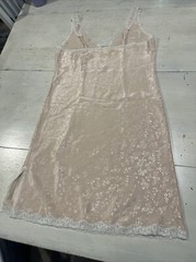 Vintage Barbizon Nightgown Slip Women’s 36 Lingerie Tan Nude~Beautiful