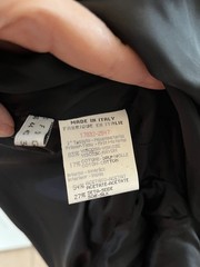 Vintage GENNY Black Velvet Long Sleeve Dress, Italian Size 46, Signed