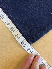 Dungarettes 1950’s High Waisted Vintage Dark Denim See Pics For Size Measurement