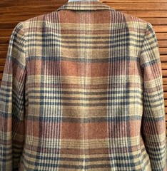 Vintage TWCC Plaid Wool Blazer – Size 9/10