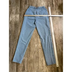 Vintage Blaze High Waisted Mom Jeans Light Wash Western 13/31 USA 90s Cotton