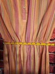 VTG Striped Dress No Tags See Photos For Measurements C37