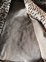Vintage 1960s Animal Print Knit Top Boutique Brown Cheetah Button Up Sz 14 Sears