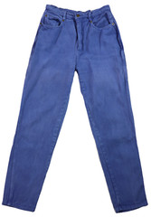 Vintage BENNINI US Women’s M 10 (13 14) Blue Denim High Waist Straight Leg Jeans