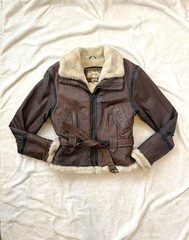 Vintage 1980s/1990s G-III Outerwear Leather Bomber/Aviator Jacket