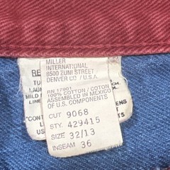 Vintage Rockies Western 2 Tone Jeans Pants Women 32/13 36 Inseam Western Cowgirl