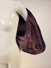 VINTAGE LATE 1970’S DESIGNER CLAUDE MONTANA PURPLE CORDUROY JACKET