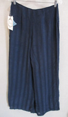 VTG 90’s NWT Mevisto Palazzo Pants Size 12 Textured Striped Sheer High Waist