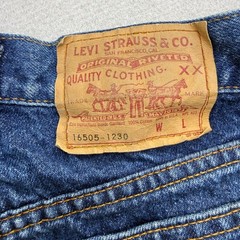 Vintage Levi’s 16505 Jeans Women Size 12 (27×30) Blue High Rise Mom Made in USA