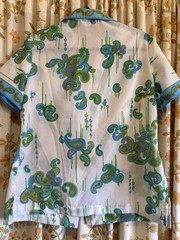 Vintage 70s 80s Lot of 5 Shirts #3 Medium Large Flower Power Hippie Mod