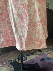 Vintage Pink Floral “Mattie Of Lynne “ 80’s Party Prom Dress Cottage Core