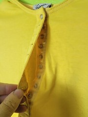 Vintage 1980s Sleepwear Dress Yellow Expression Brand Size Small