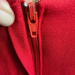 NWT Deadstock Vintage Casual Corner 90’s Red Midi Dress Pretty Woman sz 10