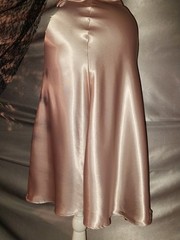 VTG SATIN LIQUID SHINY G&O nwt NEGLIGEE HOLLYWOOD GLAM S 40S STYL GOWN NIGHTGOWN