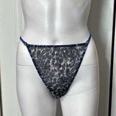 Vintage 2002 Victoria’s Secret Panties Leopard Second Skin String Thong Sz L