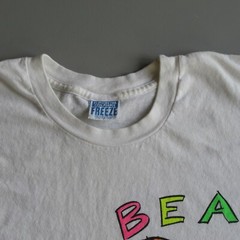 Vintage Beach Bum Oversized T Shirt USA Cotton Print OS