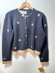 FOR BERGDORF GOODMAN, ADRIENNE VITTADINI VINTAGE SWEATER, WITH TAGS, SIZE LARGE