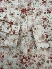 VTG Act III Womans Floral Dacron Polyester Blouse Secretary Top Cottage READ