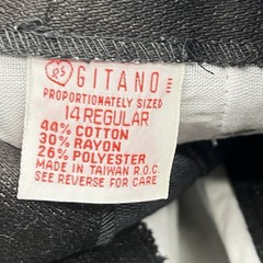 VTG Lot of 2 70’s Women’s 1970s P.S. Gitano Jeans High Rise Dark Wash Sz 14-NOS