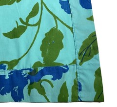 Vintage Women’s LS Flower + Leaf Print “Caftan-like” Maxi Dress – Sz L/XL