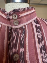 80s Guatemalan Woven Western Long sleeve Button Up Vintage Festival Wear