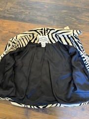 VTG 90s 2000s Y2K Baddie 🔥Zebra Animal Print Top – Paper Tag