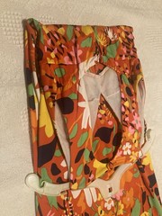 Jack Hartley Vintage Hippie Boho Sunflower Daisy Dress 70s Maxi Floral Beauty
