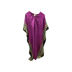 Vintage Winlar Kaftan Caftan Purple Silky Beach Lounge Dress Mumu