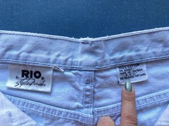 Vintage 80s Light Wash Tapered Jeans, XS, 27″ Waist
